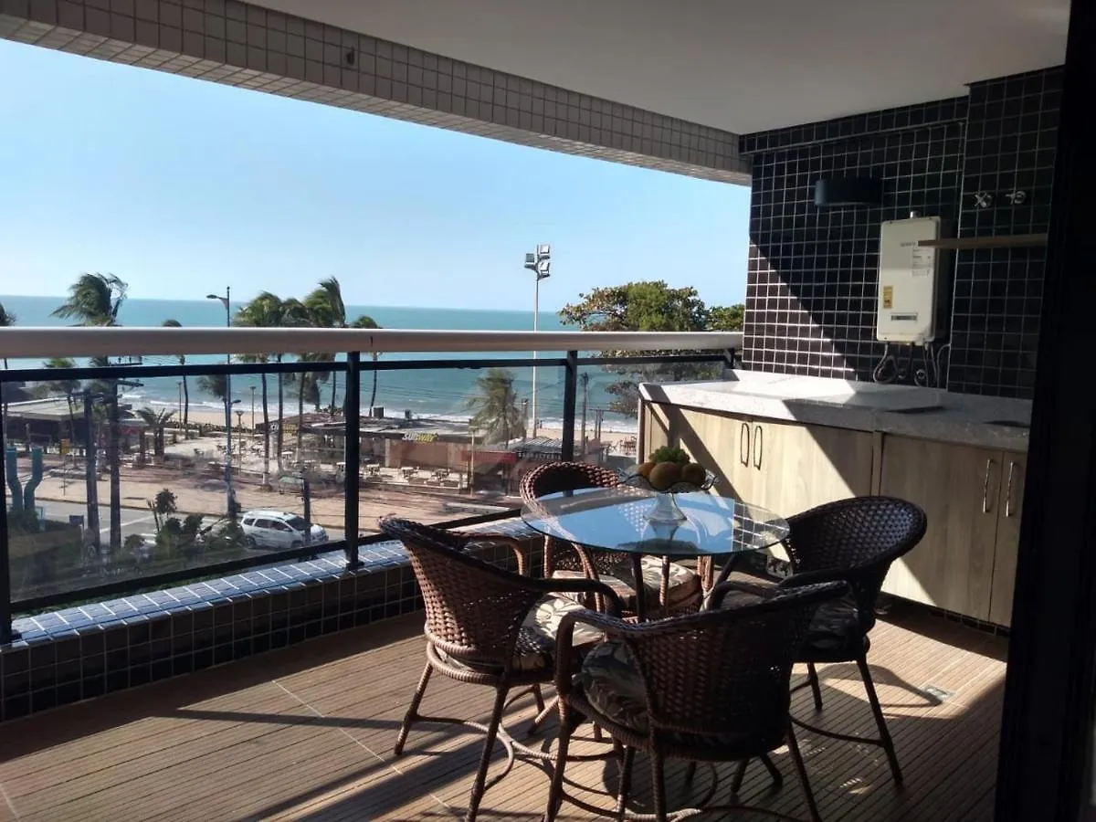 Alugo Temporada Apartamento Frente Ao Mar De Fortaleza Vista Panoramica Do Mar 福塔雷萨